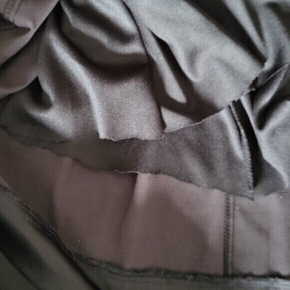 Vintage Y2K Black Satin Mini Dress Size 4 Women's - Picture 12 of 12